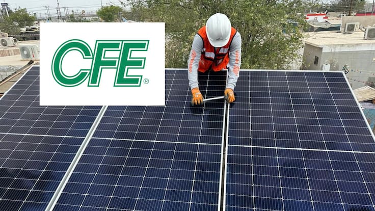 CFE dará techos solares nuevos para ahorrar luz: confirman en qué estados sigue abierto el registro en 2026