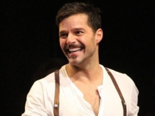 Abandona Ricky Martin en enero 'Evita'