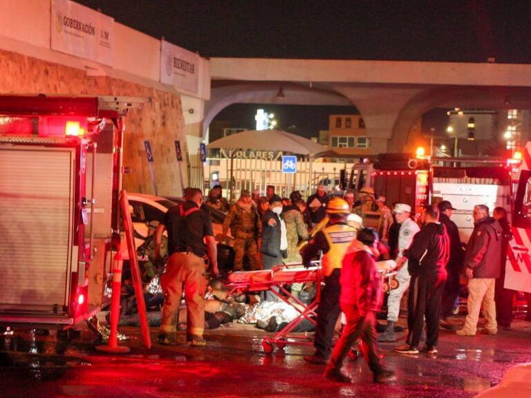 El Gobierno de México se comprometió a apoyar financieramente a las familias de los afectados en el incendio