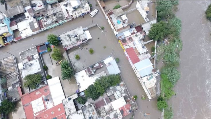 Damnificados de inundaciones de Tula reclaman a alcalde falta de previsión