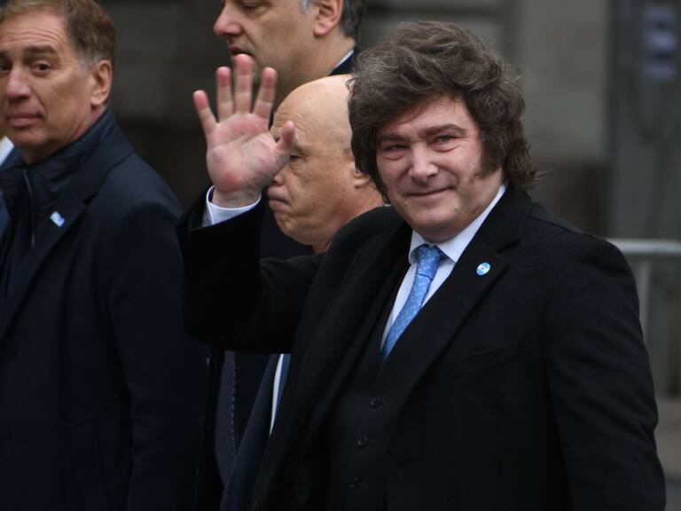 Javier Milei modifica la política migratoria para ingresar a Argentina. Getty Images