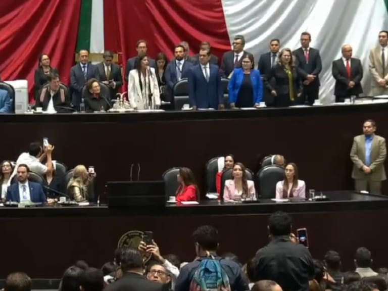 La titular de Segob, Luisa María Alcalde fue la encargada de entregar el sexto Informe de Gobierno de Andrés Manuel López Obrador
