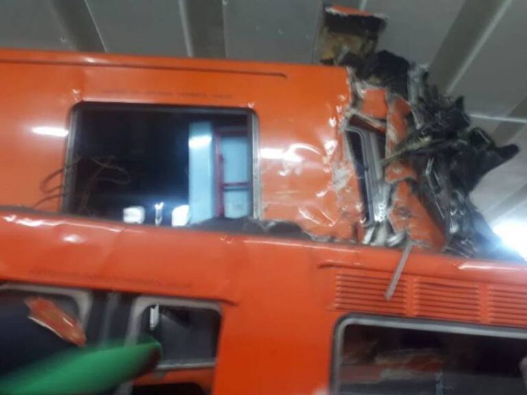 Choque de trenes dejó un muerto y 40 heridos: Metro