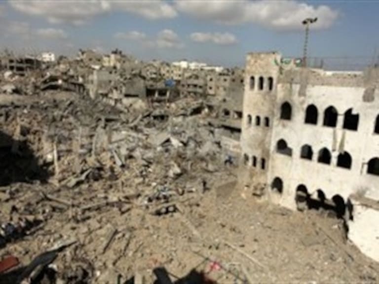 Entregará México recursos a la ONU para reconstrucción de Gaza