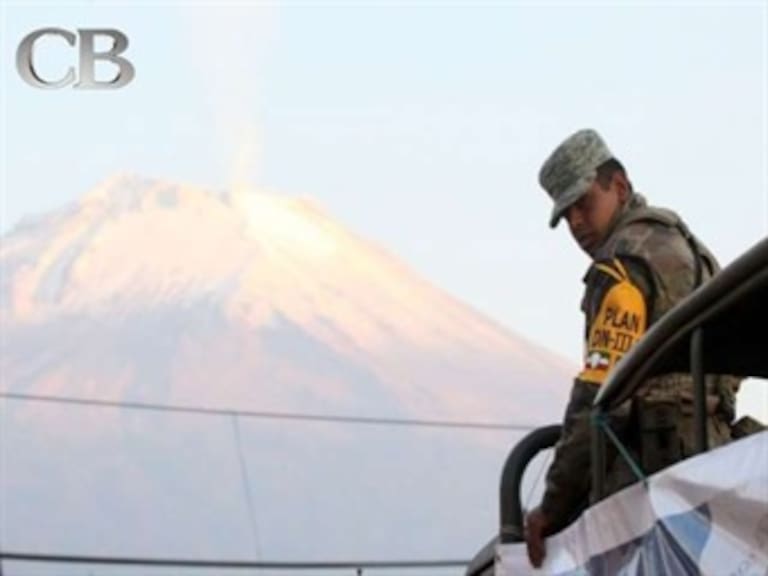 Lista SEDENA para evacuar a población en caso de alerta roja por Popocatépetl