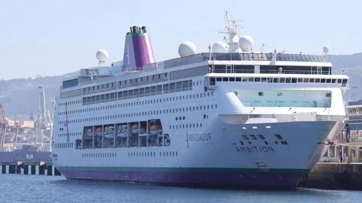 Brote de norovirus en crucero deja 100 contagios y aislamiento de 1,700 pasajeros tras muerte a bordo