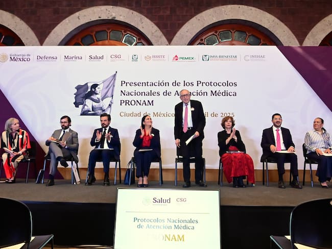 Presenta Secretaría de Salud los Protocolos Nacionales de Atención Médica