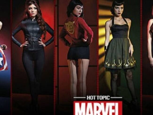 Marvel lanza línea de ropa para mujeres inspirada en Los Vengadores