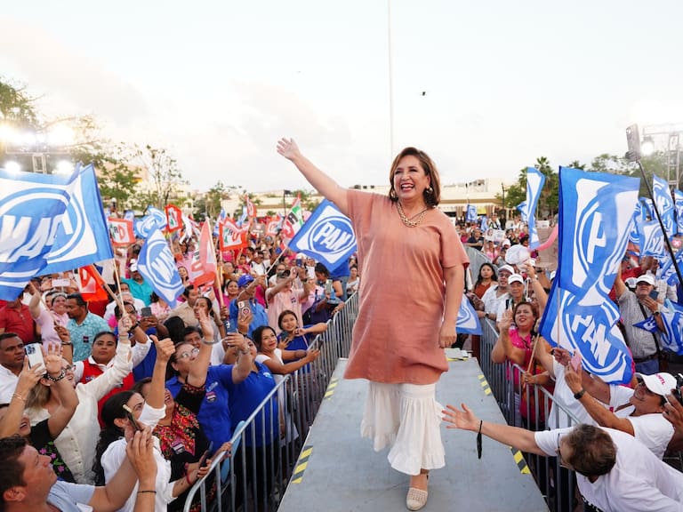 Quien pactó con el narco es AMLO, responde Xóchitl Gálvez a Claudia Sheinbaum