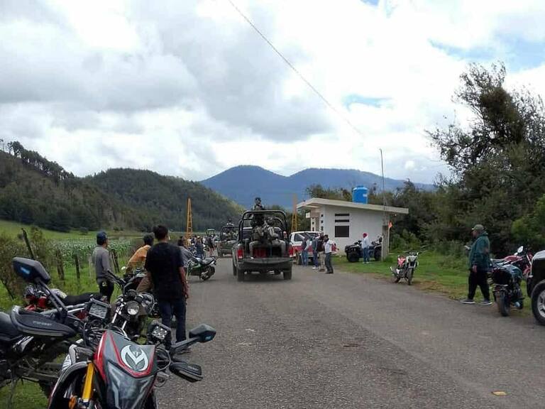 Se reporta enfrentamiento en Cherán