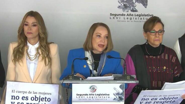 Senadores condenan acoso sexual contra Sheinbaum y piden revisar leyes