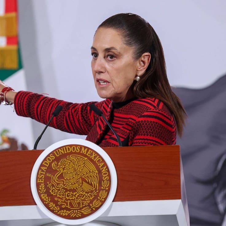 No fue IA, una persona se expuso en una venta de Palacio Nacional y fue sancionada, confirma Sheinbaum