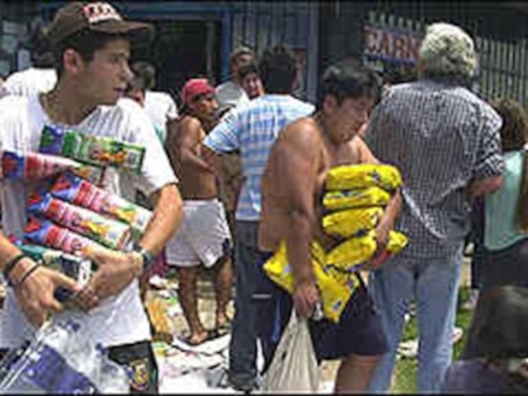 Comienza la rapiña en Chile