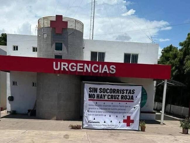 Socorristas de Cruz Roja exigen seguridad en Sinaloa