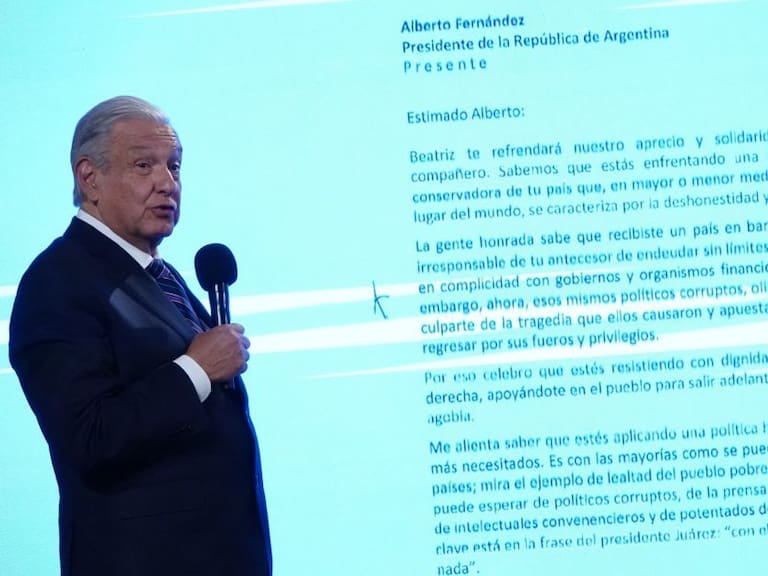 Que Argentina acepte la opción de prórroga de deuda con el FMI: AMLO