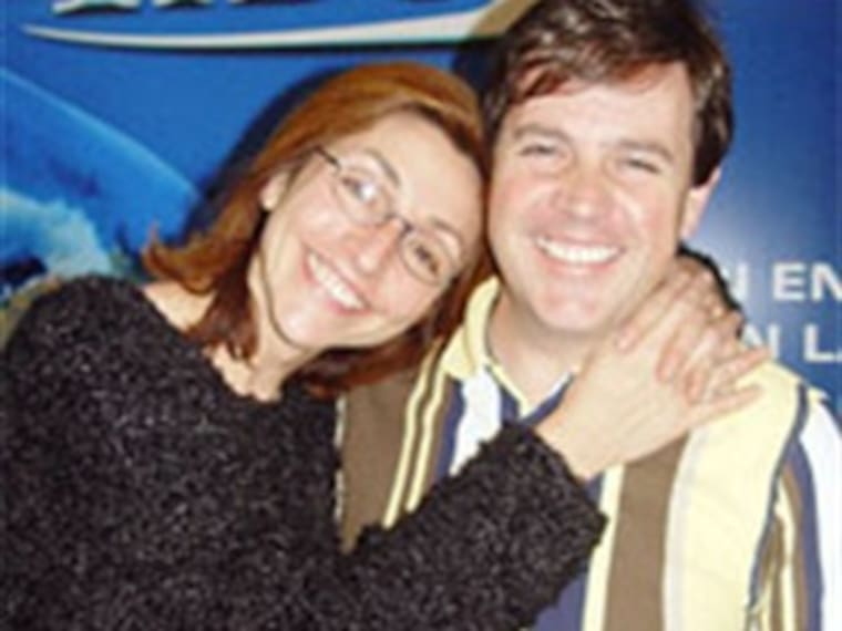 Balconeando a la Tapia con su esposo