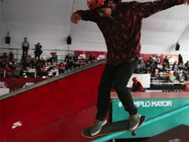 Skate Park 'Templo Mayor' María Fernanda Olvera, directora del Instituto de la Juventud del DF