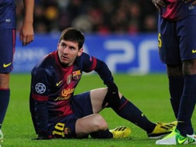 Inactivo Messi entre 6 y 8 semanas