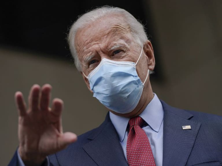 Joe Biden vota anticipadamente en Delaware