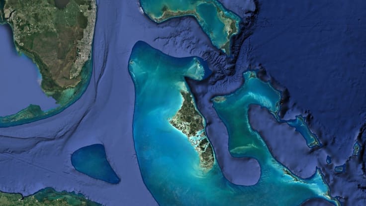 Mar devoró tierra firme de Bahamas tras el paso de Dorian