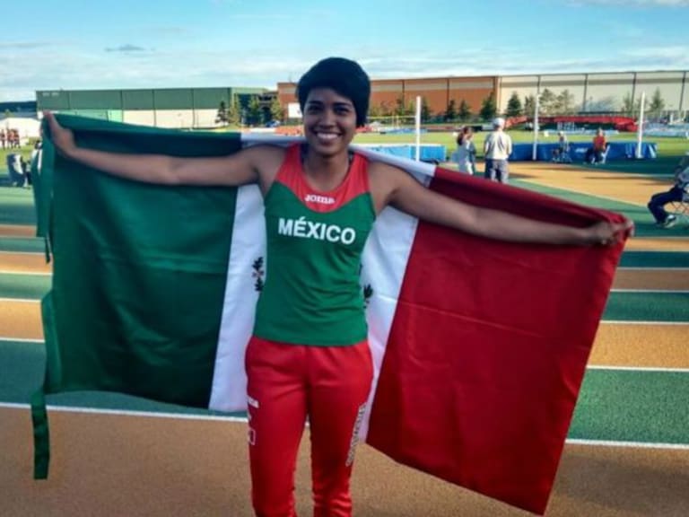 Ximena Esquivel, primera mexicana que gana medalla en campeonato mundial de Atletismo
