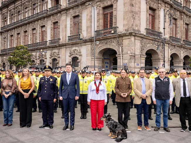 De amarillo y con mando único: El cambio policial para blindar el Centro de la CDMX