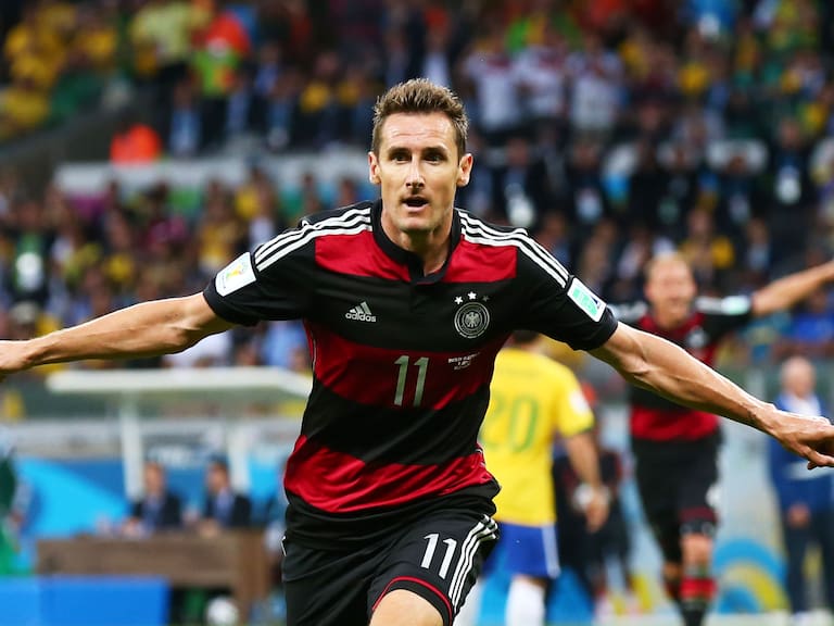 Miroslav Klose jugador alemán histórico