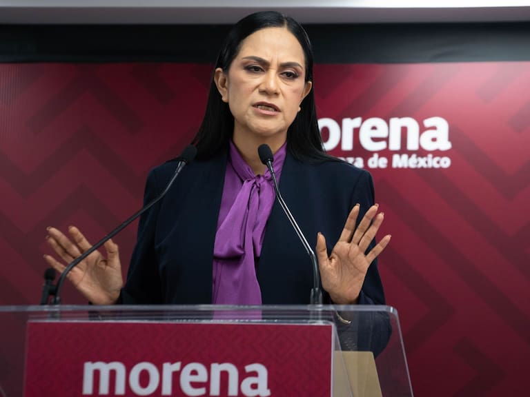 Ariadna Montiel Reyes, presidenta nacional de Morena.
