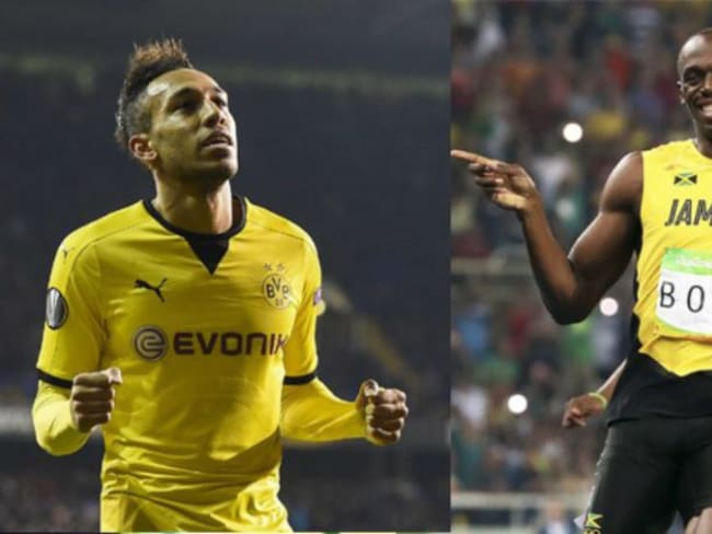 Futbolista del Borussia Dortmund reta a Usain Bolt a una carrera de 30 metros