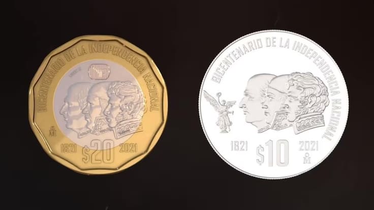 Sheinbaum envía iniciativa para modificar diseño y materiales de las monedas de 10 y 20 pesos