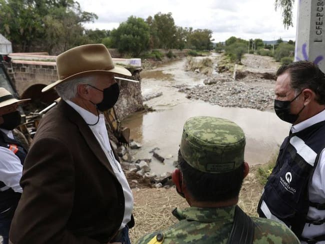 Cinco fallecidos por lluvias en Querétaro: Mauricio Kuri