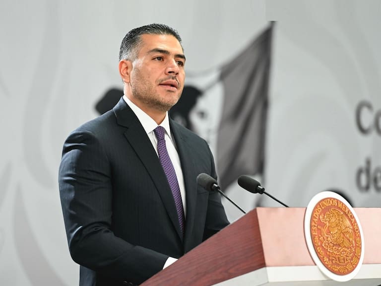 No existe ningún operativo conjunto ni línea de indagatoria en Sonora por Nancy Guthier, afirmó el titular de SSC.
FOTO: PRESIDENCIA/CUARTOSCURO.COM