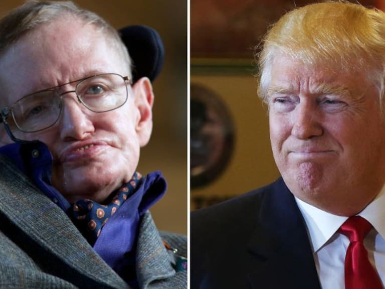 Stephen Hawking critica nuevamente a Donald Trump sobre el cambio climático