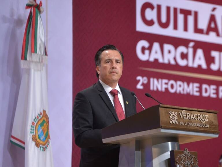 Cuitláhuac García rinde segundo informe de Gobierno