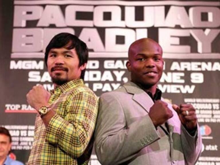 Protagonizarán Pacquiao y Bradley, combate de velocidad