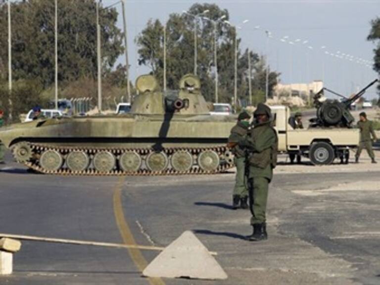 Prepara ONU resolución sobre ataques a tropas de Gadafi