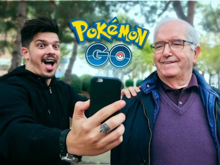 Abuelo se vuelve adictivo a Pokémon GO