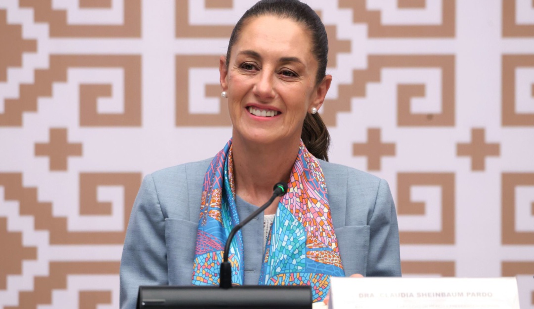 INE admite queja de MC contra Sheinbaum por actos anticipados de campaña