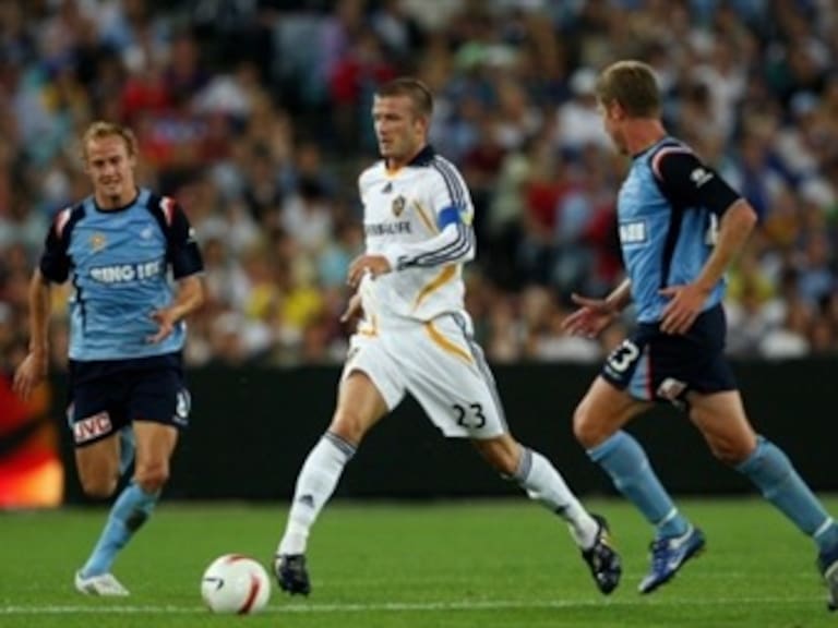 Beckham se perderá amistoso Inglaterra-Brasil