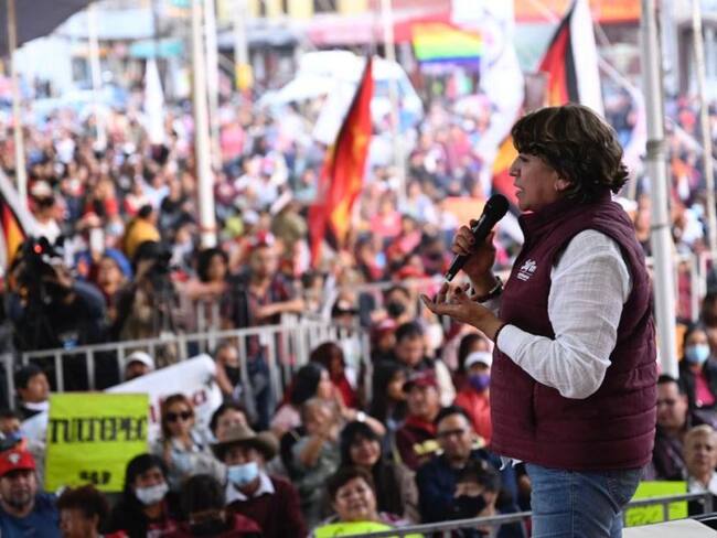 Gracias a militantes la esperanza de cambio crece en Edomex: Delfina Gómez