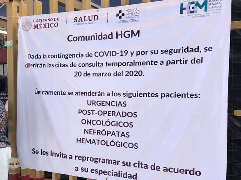 Capacita Hospital General de México a personal