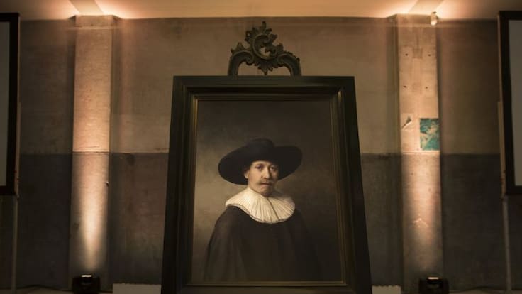 Tras estudiar su obra, una computadora pinta un Rembrandt en 3D