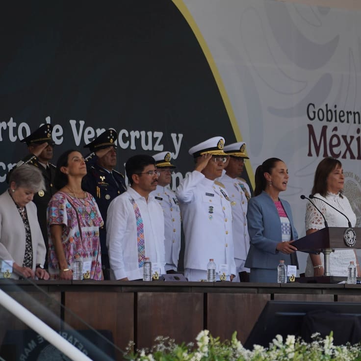 Sheinbaum destaca soberanía de México en el 112 Aniversario de la Defensa del Puerto de Veracruz