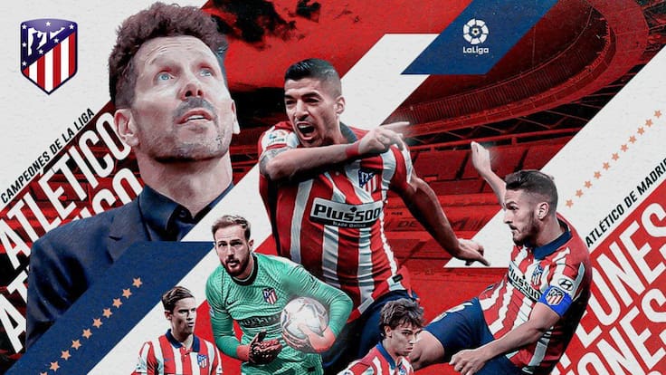 El Atlético de Madrid es campeón de la Liga de España