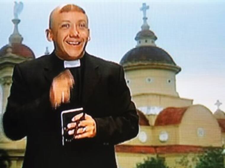 El Zócalo un mercado ambulante. 'El Padre Melo'