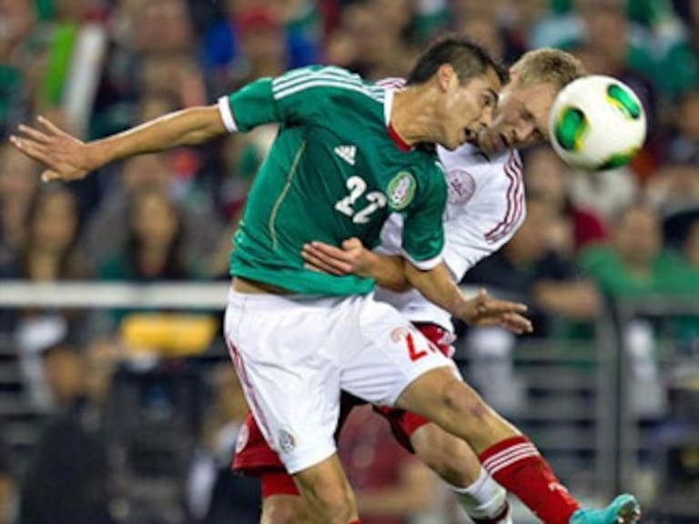 Empata México 1-1 con Dinamarca