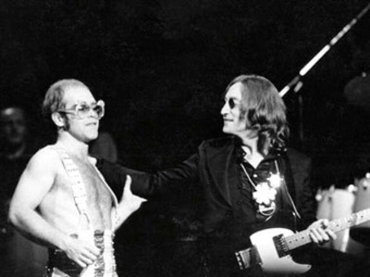 Un día como hoy: John Lennon y Elton John comparten un escenario juntos