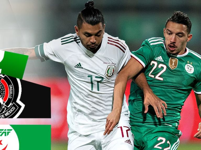 México y Argelia empataron a dos goles.