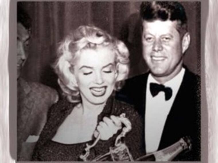 Marylin cantando Happy Birthday a John F. Kennedy. Bill Ray, fotógrafo