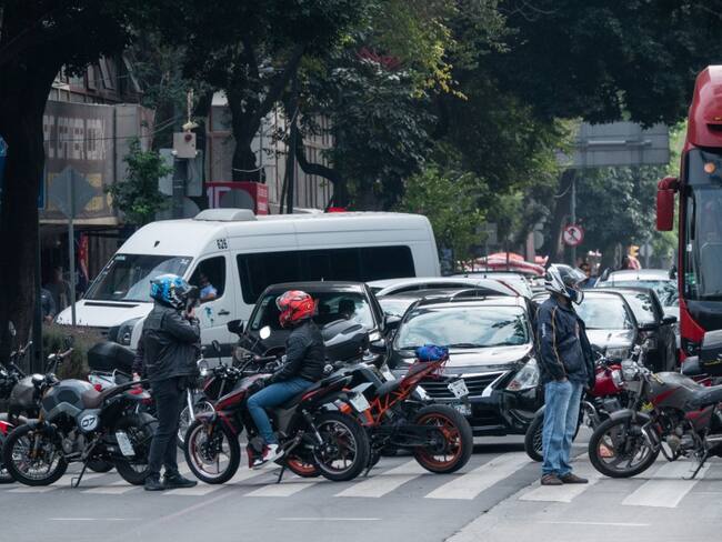 Protesta de motociclistas deja 9 detenidos en CDMX